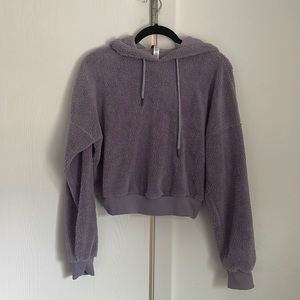 Purple Fleece Hoodie